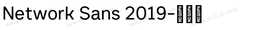 Network Sans 2019字体转换